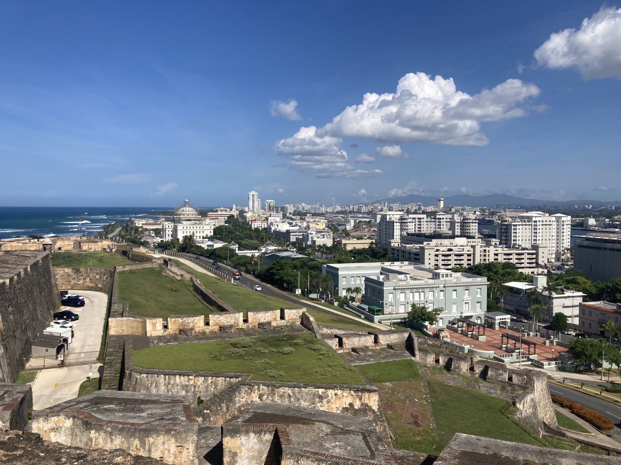 Overlooking San Juan from Castillo de San Cristobál