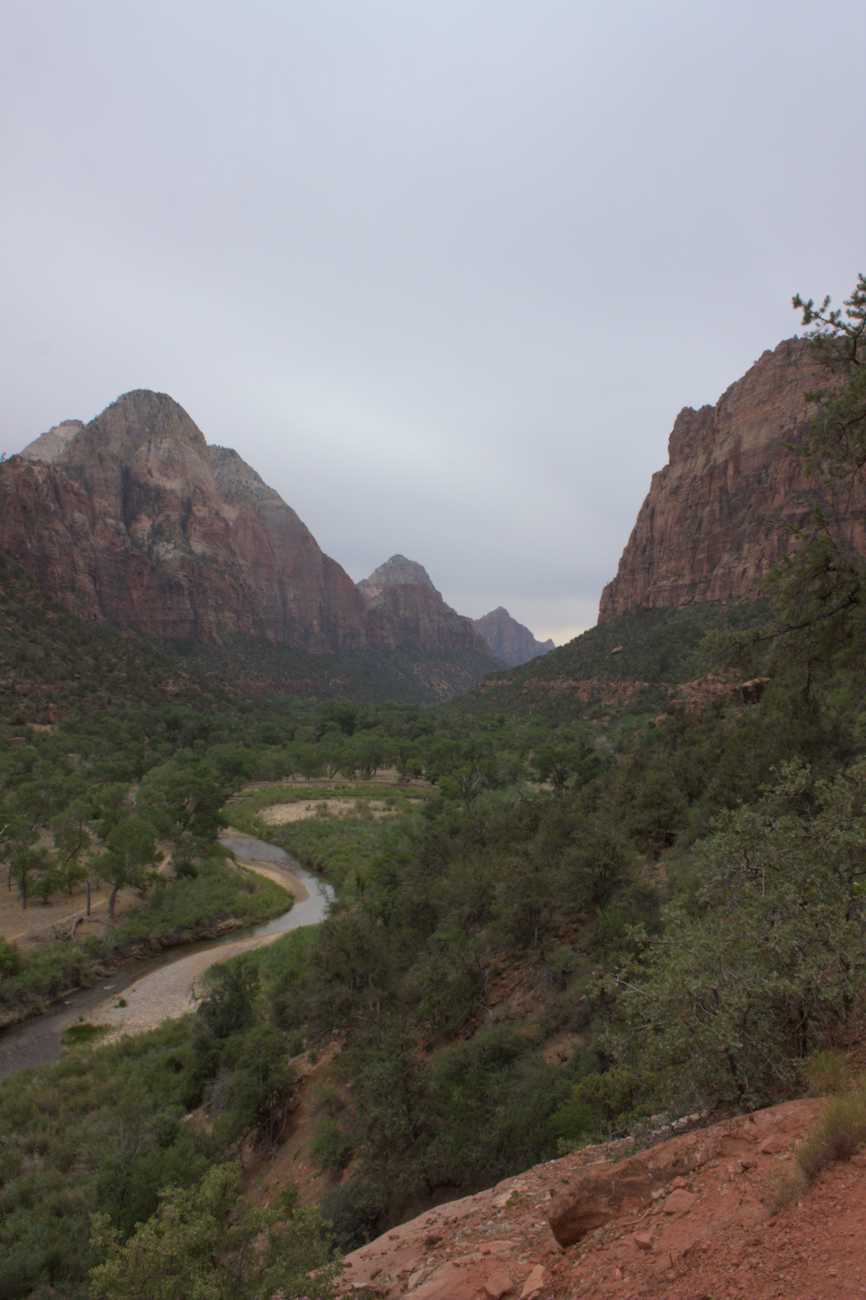 Approximately at Angel's Landing Trailhead