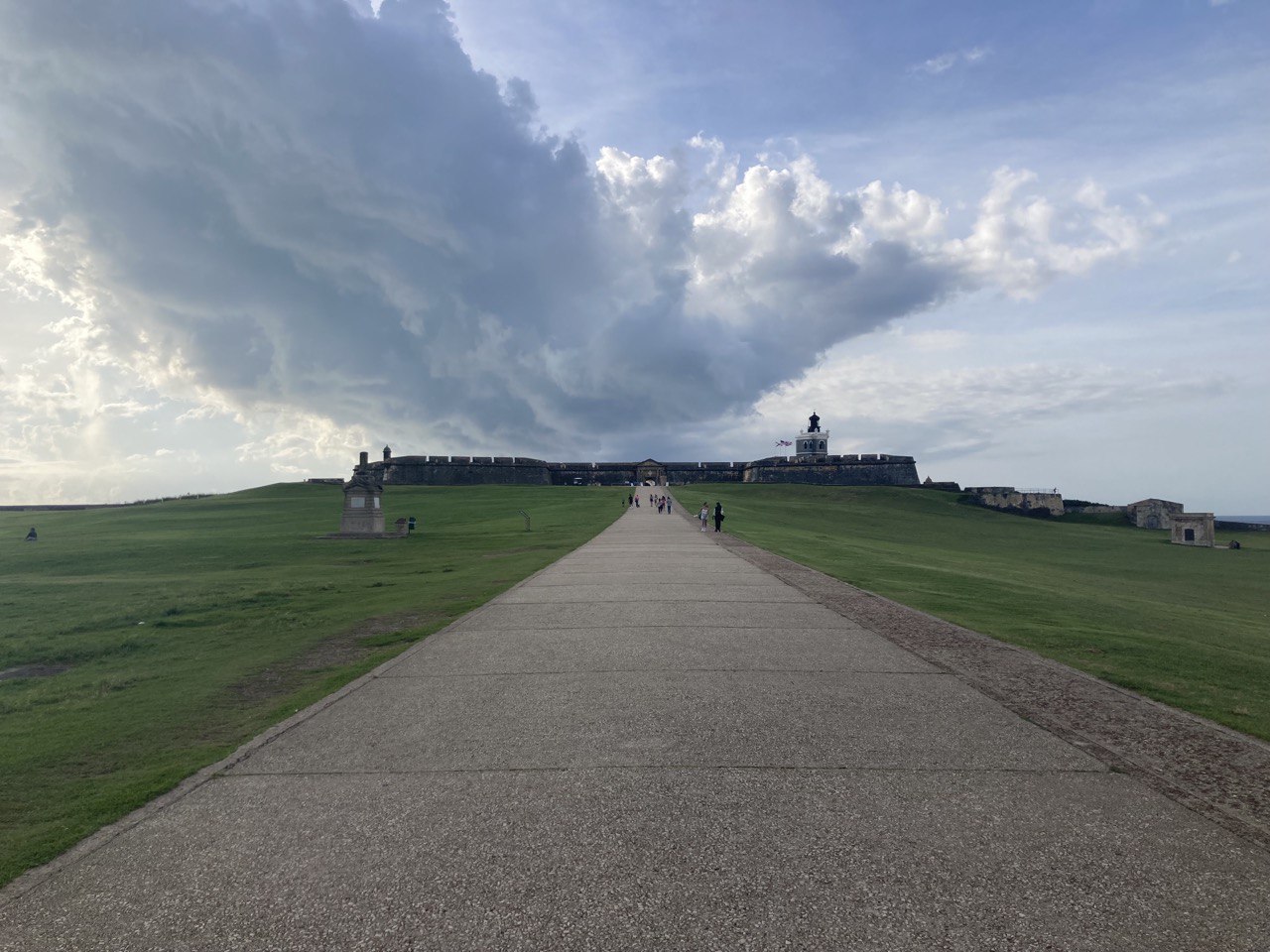 Front view of Castillo San Felipe del Morro