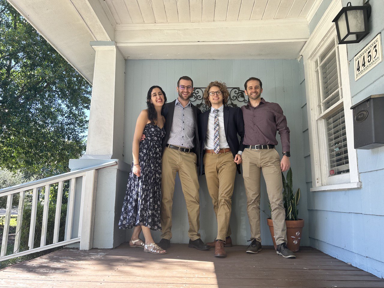 Danielle Brandon Nicholas Zane (left to right)